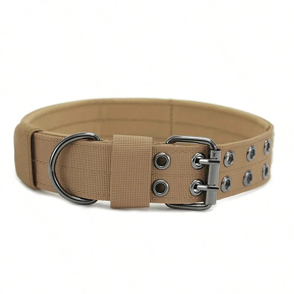 Tactical Dog Collar 1pc Durable Nylon Military Collars Outdoor For Medium Large Dogs Training Walking Working Pet Products
