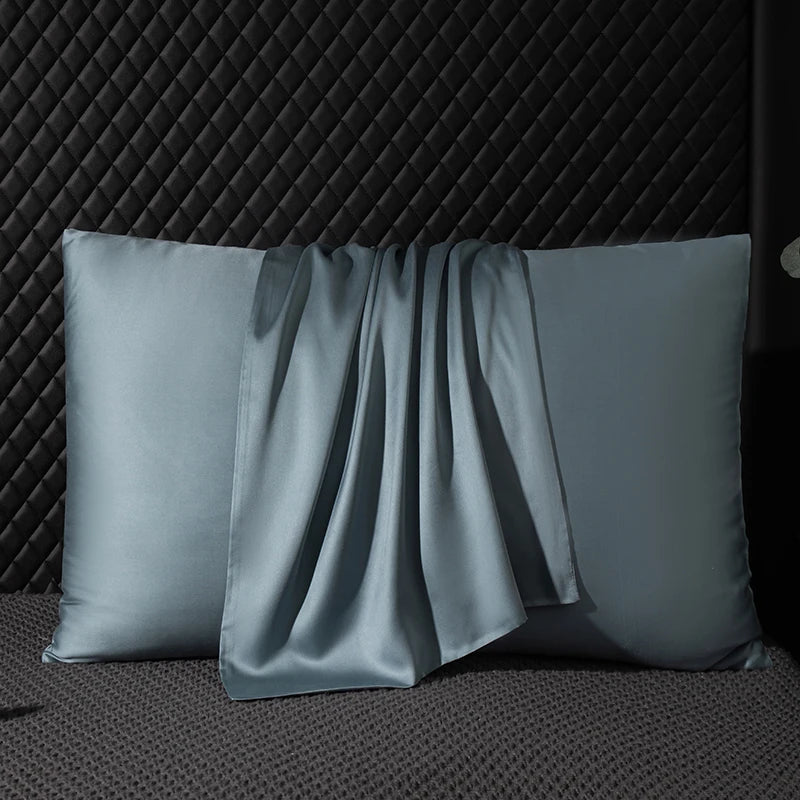 Natural Mulberry Silk Pillowcase Silk pillowcase Solid Color Multi-Size Pillowcase 40x60cm 50x90cm