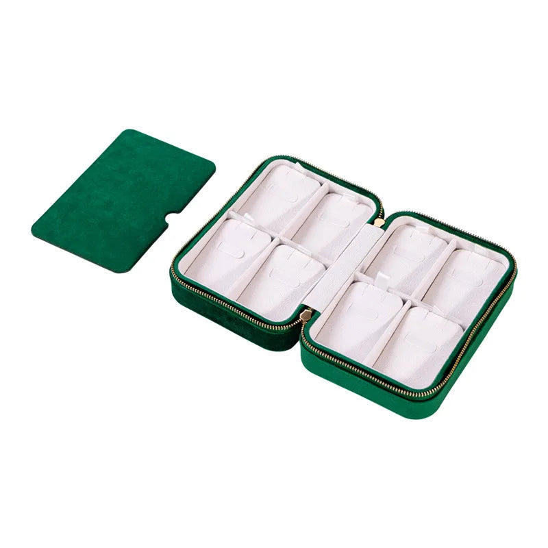Wholesale Portable Jewelry Organizer Box for Necklace Pendant Earrings Ring Travel Jewelry Case Storage Premium Anti Tangle