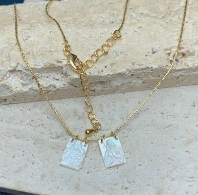 Delicate Cross Pendant Necklaces Shell Jesus Religious Confirmed Memories Jewelr Women's Accessoriessteel Jewelry Wholesale