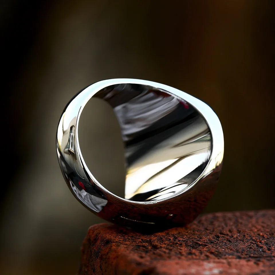 BEIER 2022 New Creative Design Jesus Ring Religious Men's Cross Ring Prayer Christian Jewelry Wholesale Dropshipping