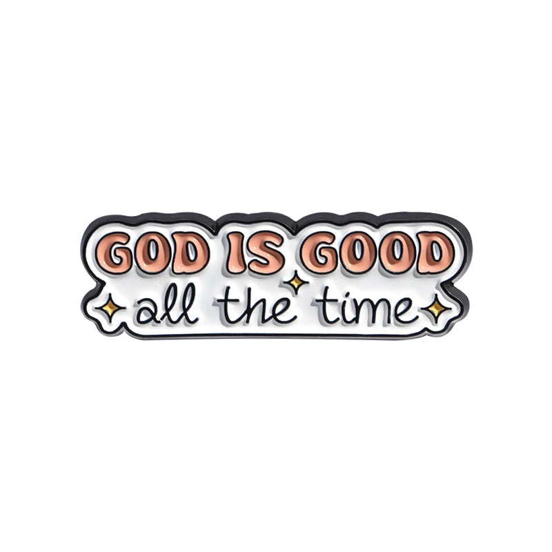 Cartoon Cute JESUS Enamel Pins Christian Clothing Brooch Cute Creative Jesus Lapel Badge Cap Clothes Jewelry Gift Wholesale