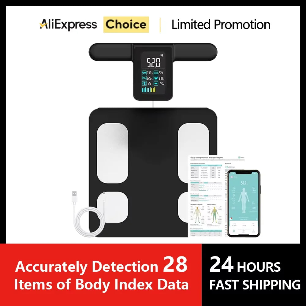 New AI Digital Smart Kitchen Scale 5kg/11lb USB Charge Stainless Steel Food Nutritional Calories Scale Voice Recognition Food