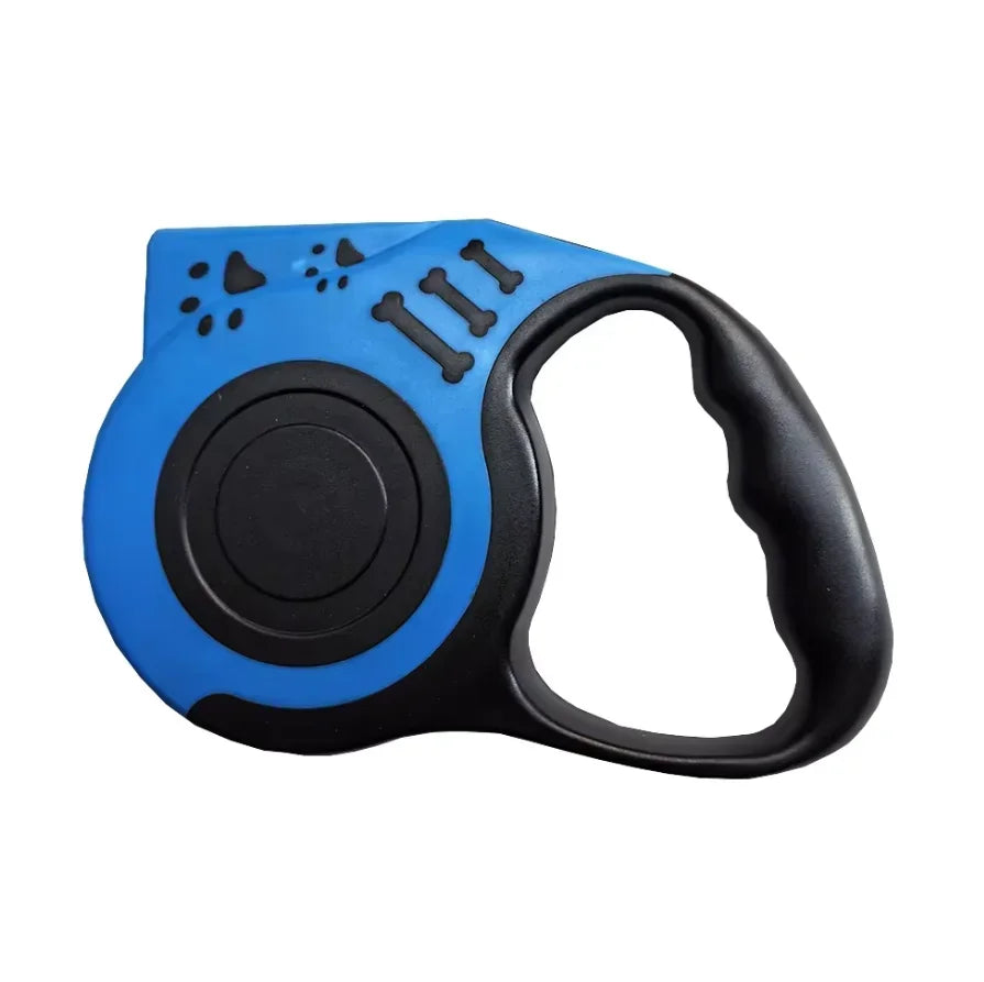 Durable Nylon Automatic Retractable Dog Leash LED Flashlight Night Glowing Design Outdoor Walking Pet Leash Dog Daily Supplies