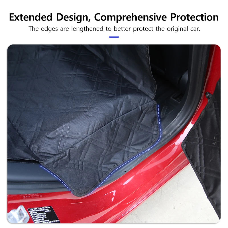 Dog Seat Covers for Back Seat Dog Car Seat for Tesla Model Y 3 2021-2024 Waterproof Pet Seat Cover Protector Car Accessories