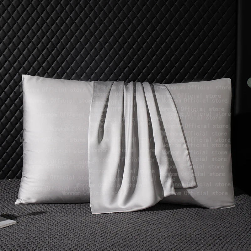 Natural  Mulberry Silk Pillowcase  Silk pillowcase Solid Color Multi-Size Pillowcase 40x60cm 50x90cm