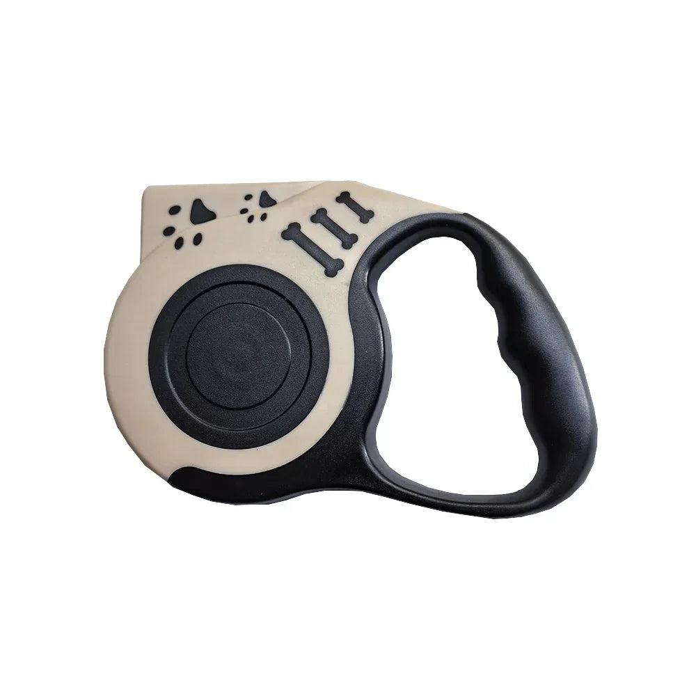 Durable Nylon Automatic Retractable Dog Leash LED Flashlight Night Glowing Design Outdoor Walking Pet Leash Dog Daily Supplies